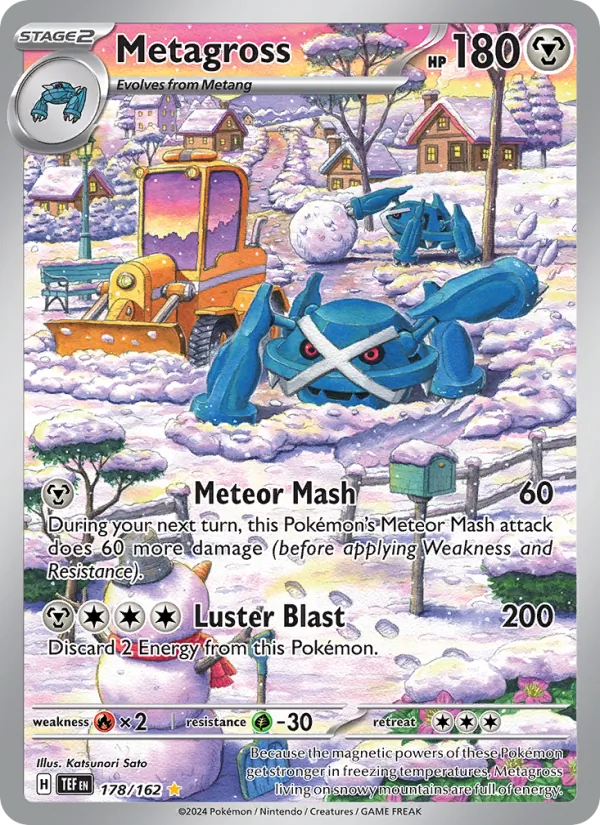 Metagross 178 – Illustration rare – Temporal Forces (EN)