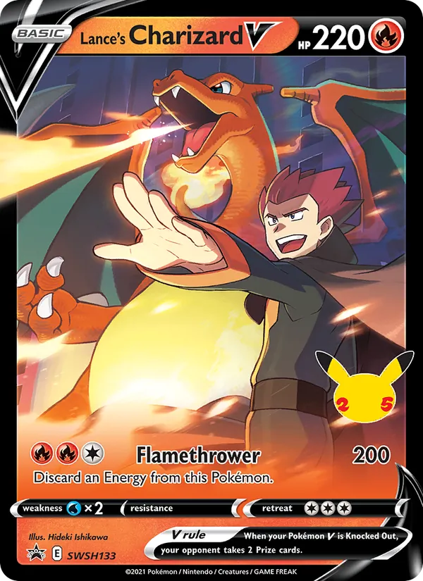 Lance's Charizard V SWSH133 – Promo – SWSH Black Star Promos (EN)