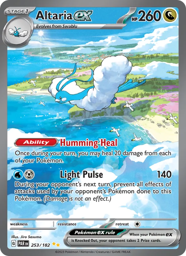 Altaria ex 253 – Special illustration rare – Paradox Rift (EN)