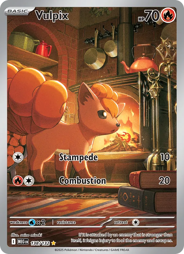 Vulpix 138 – Illustration rare – Mega Evolution (EN)