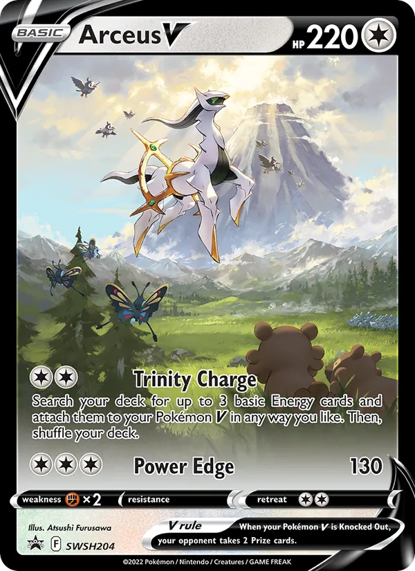 Arceus V SWSH204 – Promo – SWSH Black Star Promos (EN)