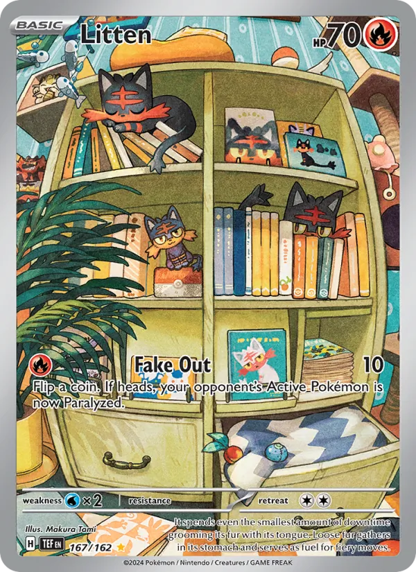 Litten 167 – Illustration rare – Temporal Forces (EN)