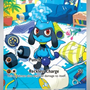 Riolu 215 – Illustration rare – Scarlet & Violet (EN)