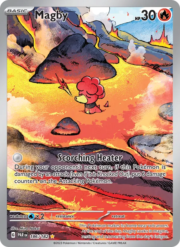 Magby 186 – Illustration rare – Paradox Rift (EN)